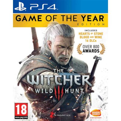 The Witcher 3: Wild Hunt Game of The Year Edition (русская версия) (PS4) 